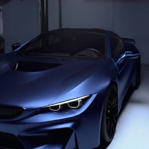 Vinil Automotriz Camaleón Naranja (Demo) 1.52m x 18