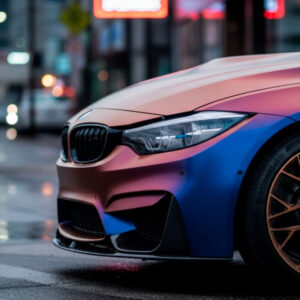 Vinil Automotriz Matte Negro (Demo) 1.52m x 18